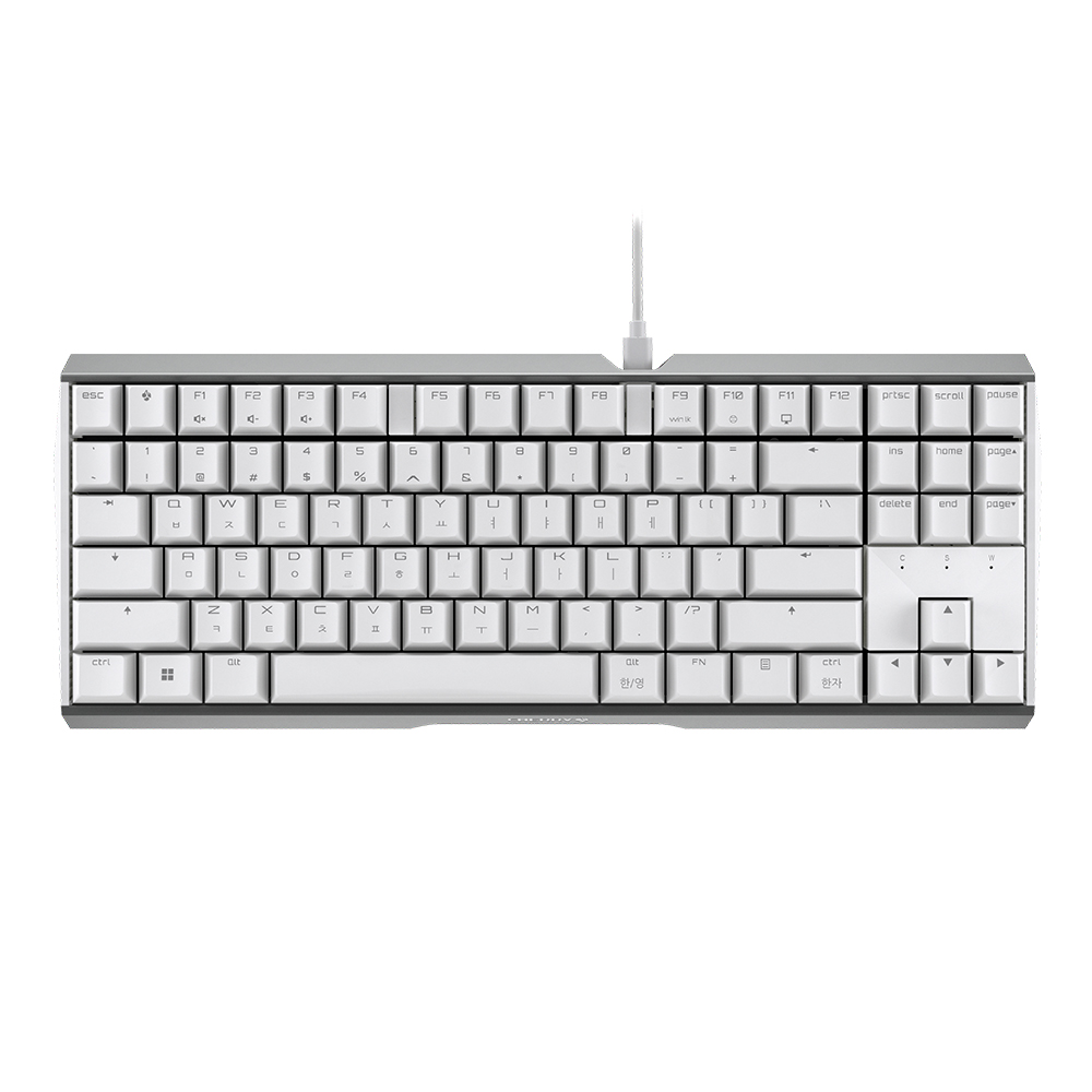 체리 MX 3.0S TKL 키보드 적축 키보드 화이트 키보드 키보드 리뷰
