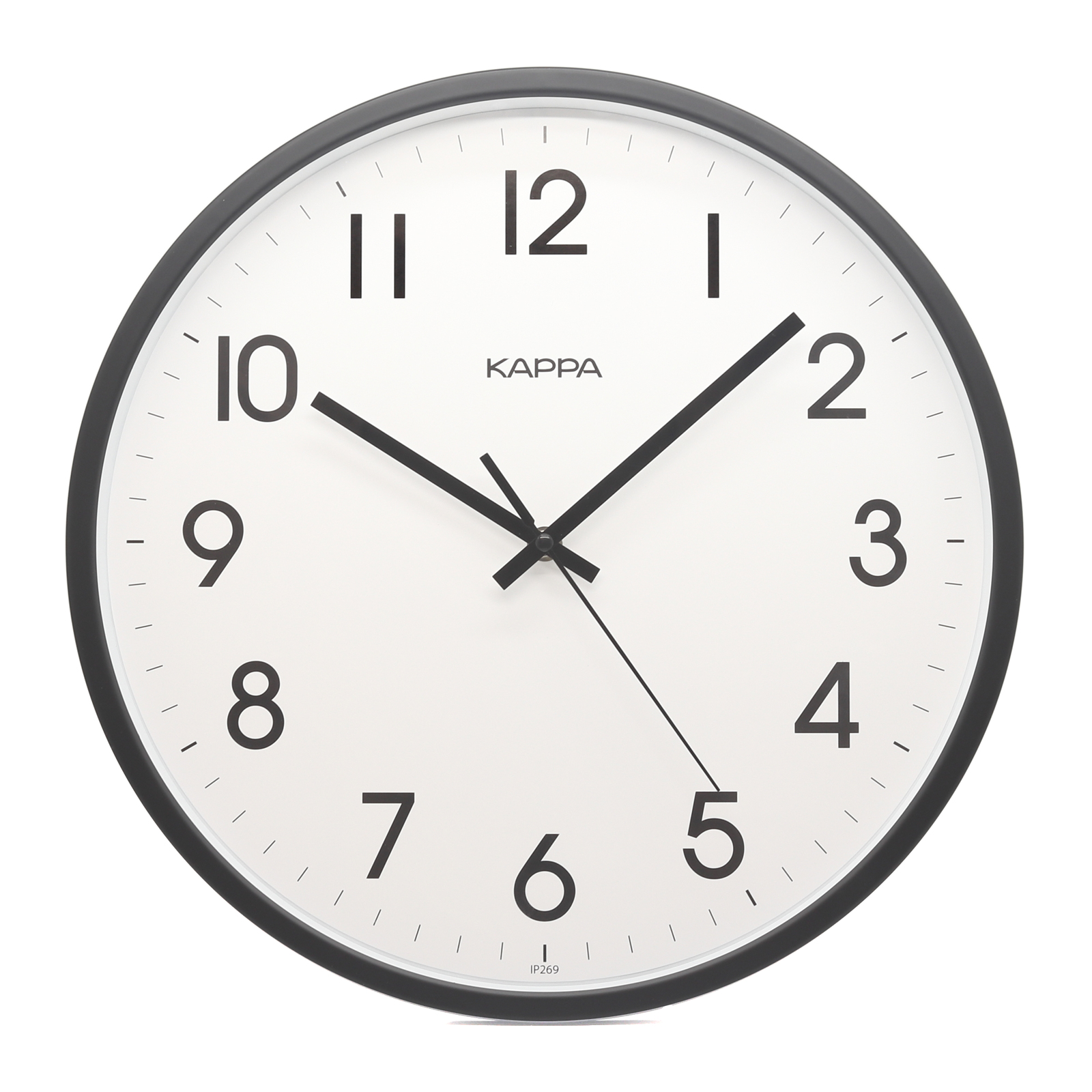 카파 중대형 무소음 벽시계 스탠다드 오피스 화이트 모던 벽걸이 디자인 시계 IP269