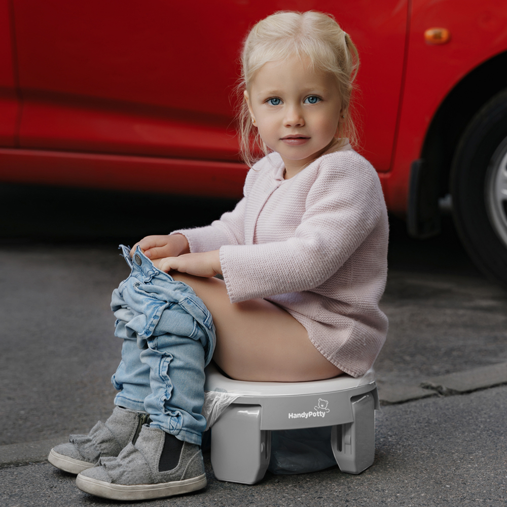 록시키드 휴대용 아기변기+리필봉투 25매 세트 유아 배변훈련