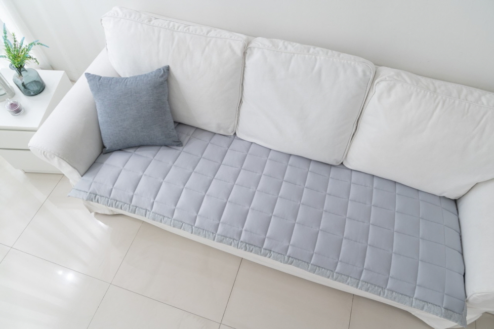 오월 냉감 3인용 4인용 여름 소파패드 흙 돌쇼파패드 카우치 쇼파커버제작