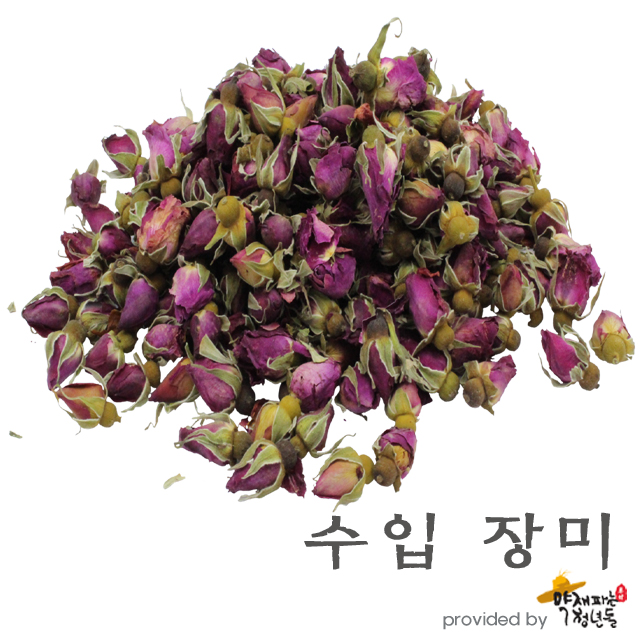 수입 장미 차 600g 대용량 허브티 꽃잎 원물 블렌딩용 - 상품 이미지
