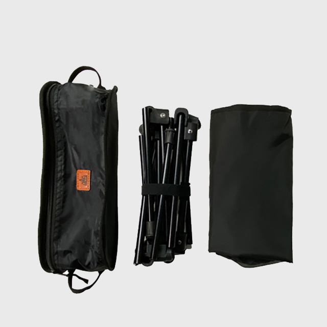 KOOLMAN 쿨맨 캠핑 의자 백패킹 스퀘어 경량 체어 접이식 숏, 올리브그린, 1개