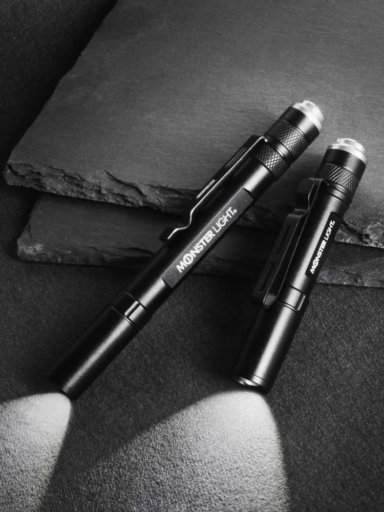 몬스터라이트 LED 줌 펜라이트 SET 단품 미니 휴대용 후레쉬 손전등 작업등