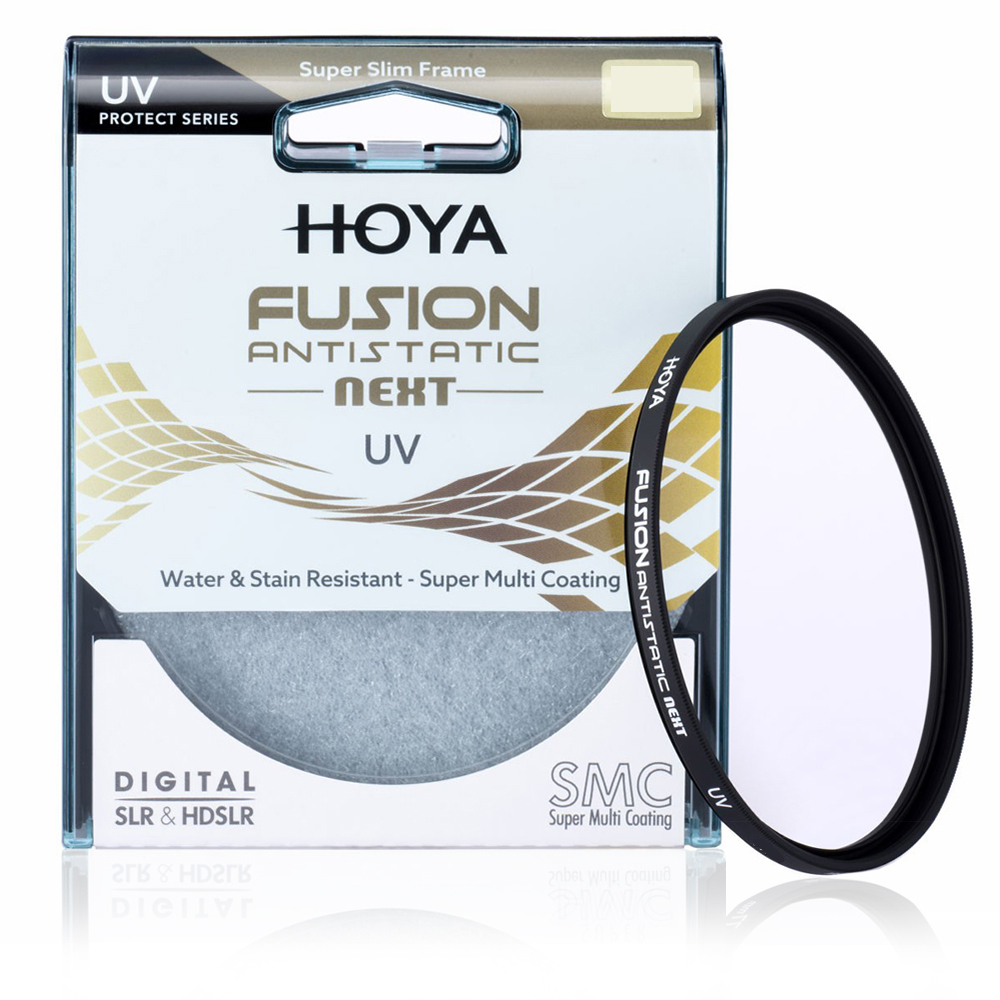 호야 퓨전 안티스타틱 NEXT UV 발수방유 정전기 방지 코팅 렌즈필터 49mm - 상품 이미지