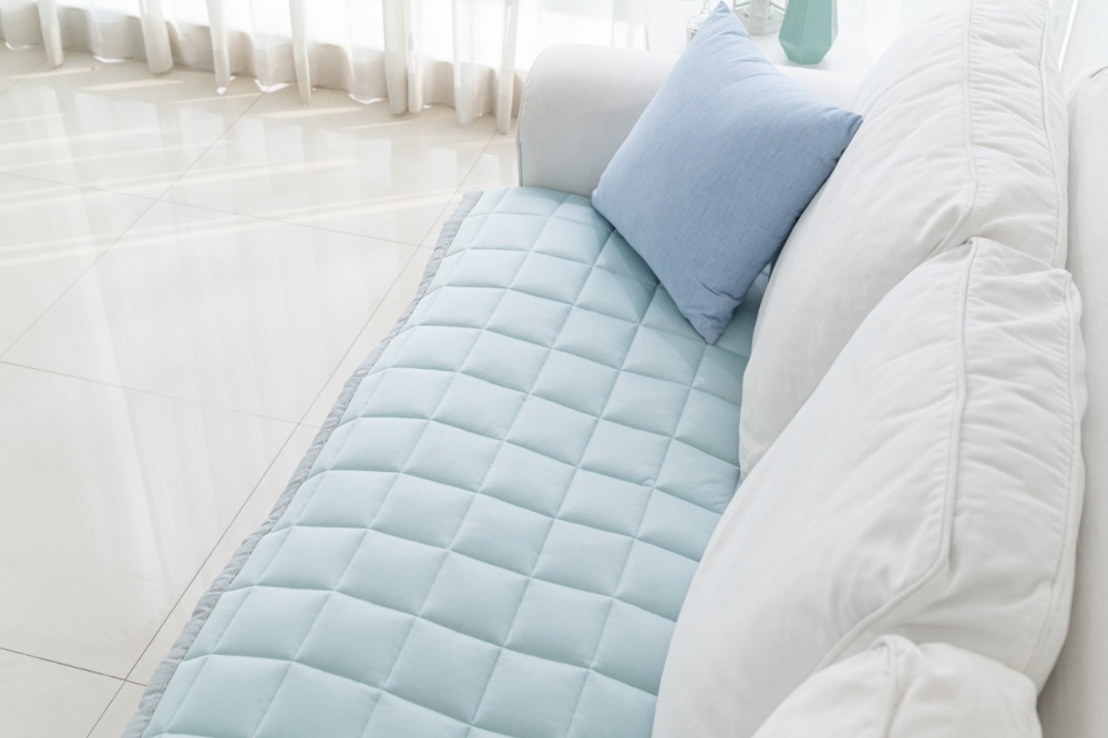 오월 냉감 3인용 4인용 여름 소파패드 흙 돌쇼파패드 카우치 쇼파커버제작