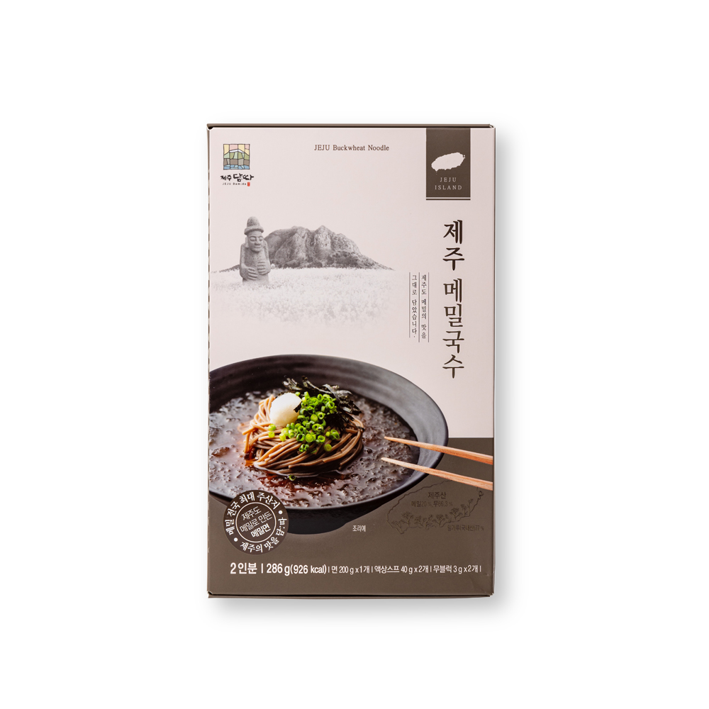 제주 메밀국수 2인분 제주산 메밀 국산 밀가루 - 상세 이미지 2