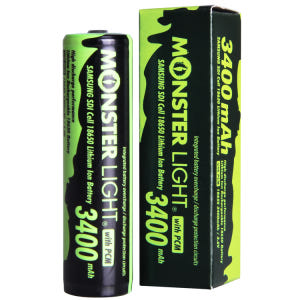 몬스터라이트 18650 리튬 이온 충전 배터리 3400mAh 삼성 보호회... 실사용 후기 | 효과 있을까? - 상품 이미지 3