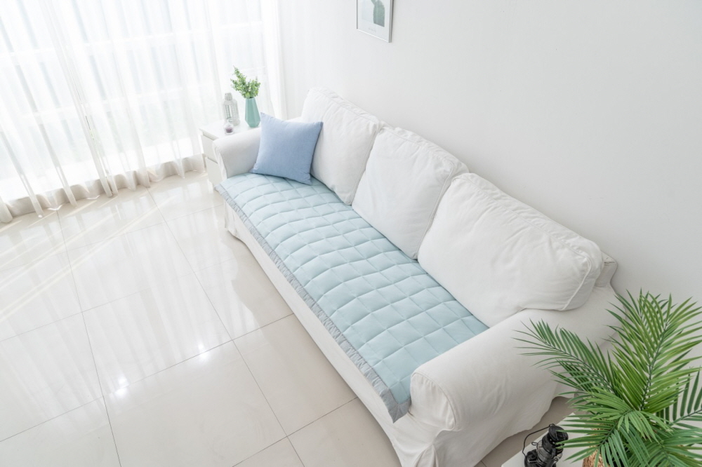 오월 냉감 3인용 4인용 여름 소파패드 흙 돌쇼파패드 카우치 쇼파커버제작