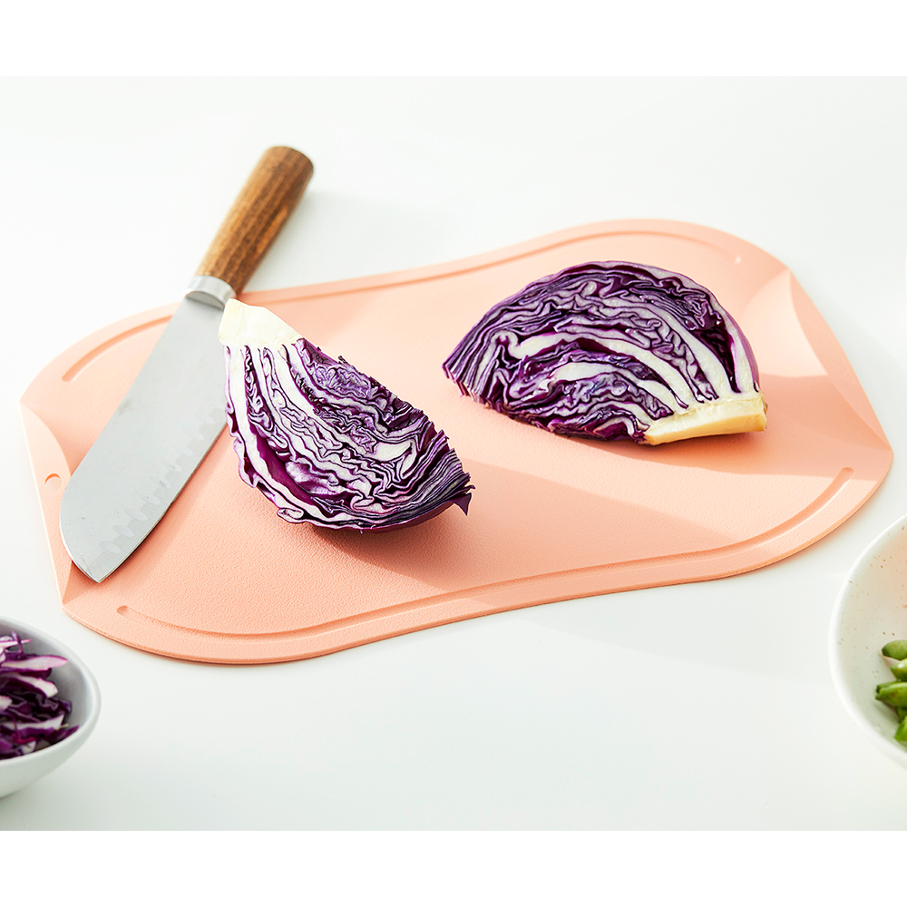 [1+1] 도블레 프리미어 칼집나지 않는 항균도마 중(M)