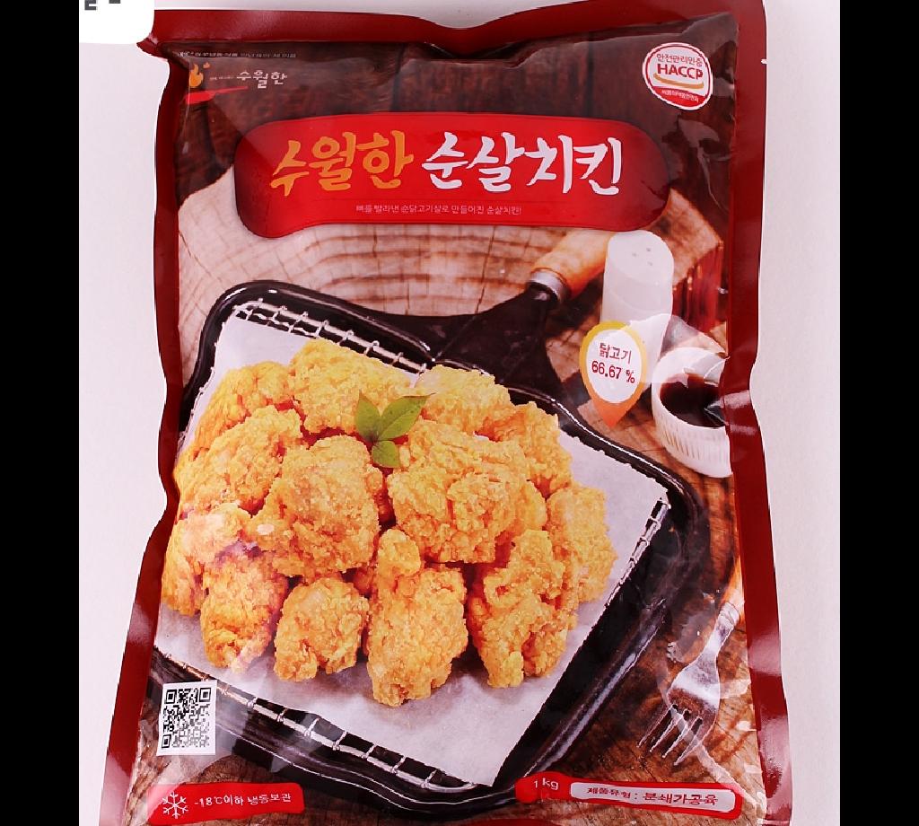 수월한순살치킨 수월한 1KG : 마켓펀치