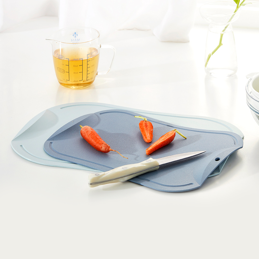 도블레 프리미어 칼집나지 않는 이유식 항균도마