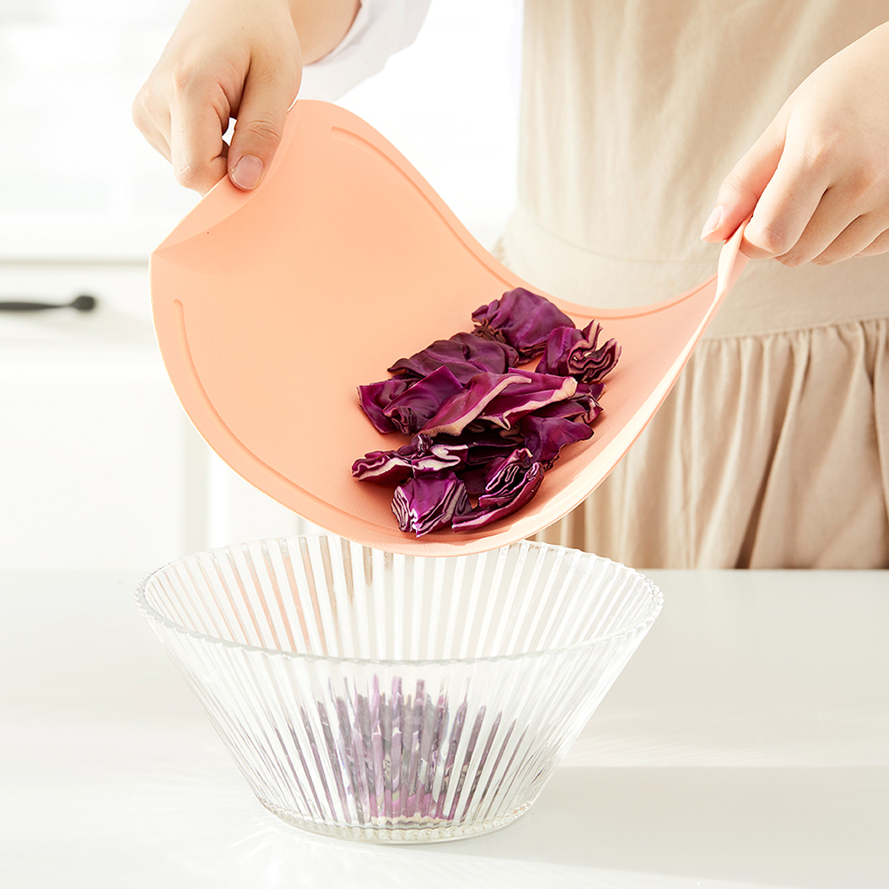 [1+1] 도블레 프리미어 칼집나지 않는 항균도마 중(M)