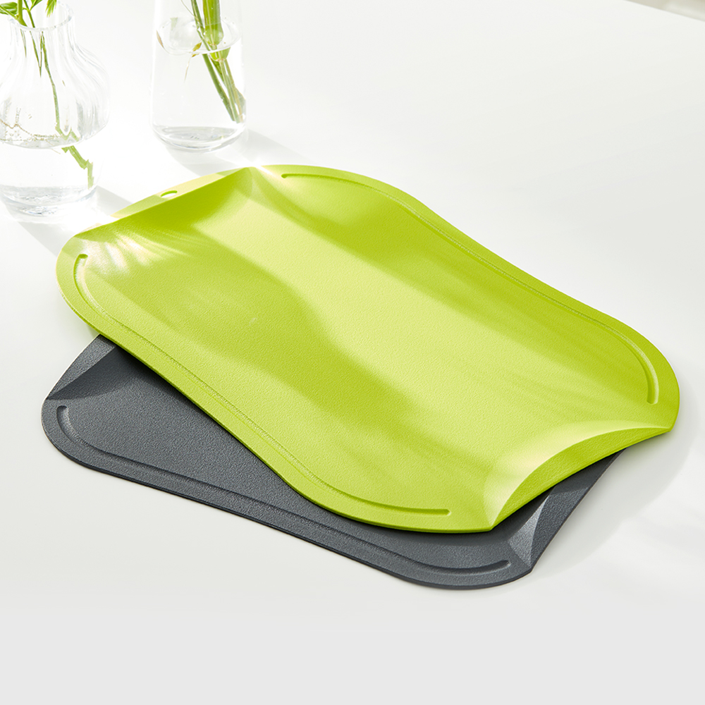 [1+1] 도블레 프리미어 칼집나지 않는 항균도마 중(M)