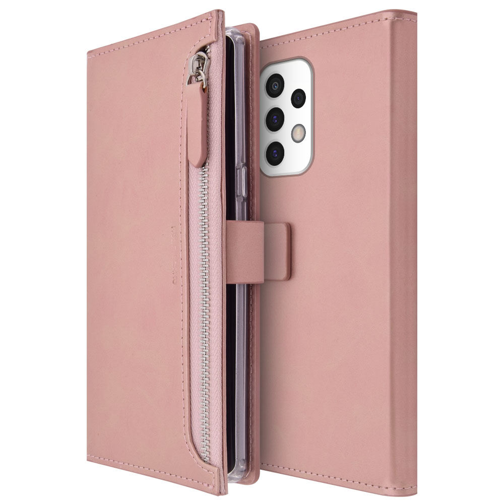 갤럭시 A33 5G 지갑형 다이어리 핸드폰 케이스 레드 - 상세 이미지 2