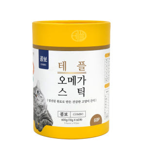 테플 오메가스틱 10g x 5P 치킨 고양이간식 솔직 후기 | 실제 사용자 리뷰 총정리 - 상품 이미지 3