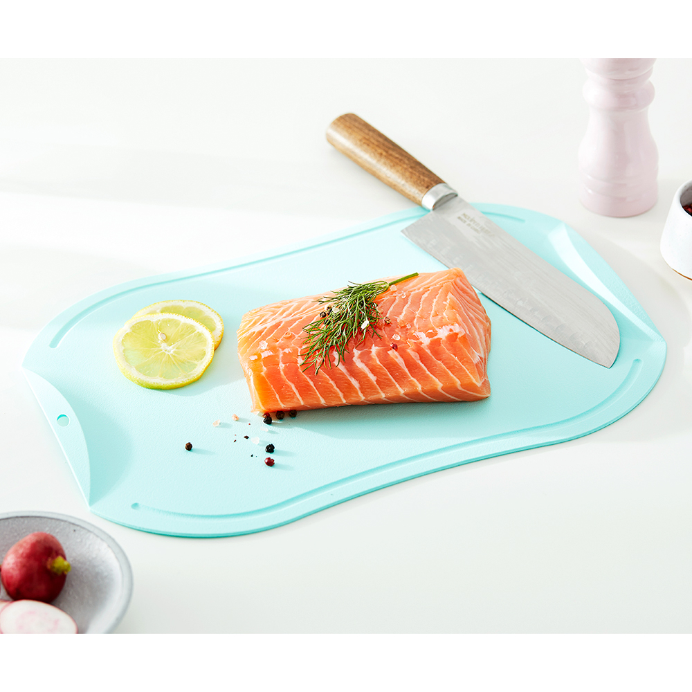 [1+1] 도블레 프리미어 칼집나지 않는 항균도마 중(M)