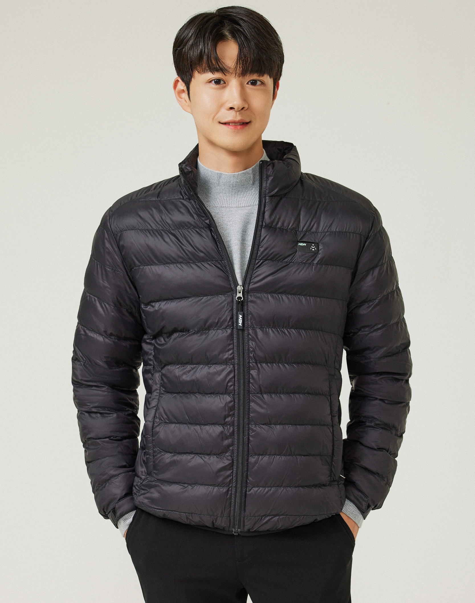 히트2웨어 스마트 발열 경량 패딩 자켓 남성 여성 점퍼 골프 캠핑 등산