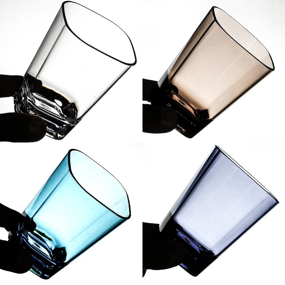 PC컵 카페 업소용 다회용 음료수 사각 S 210ml