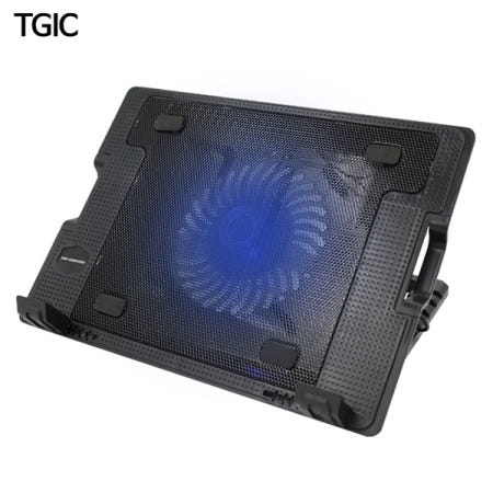 TGIC TGC-646 쿨링패드 노트북 받침대 쿨러 블랙