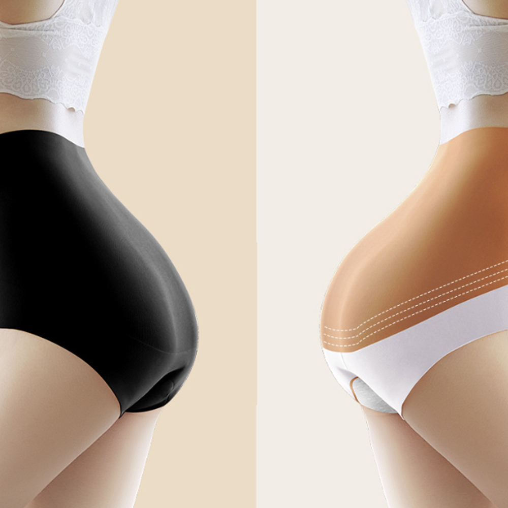 여성보정팬티 무봉제 여성노라인 하이웨스트 팬티 이미지 6