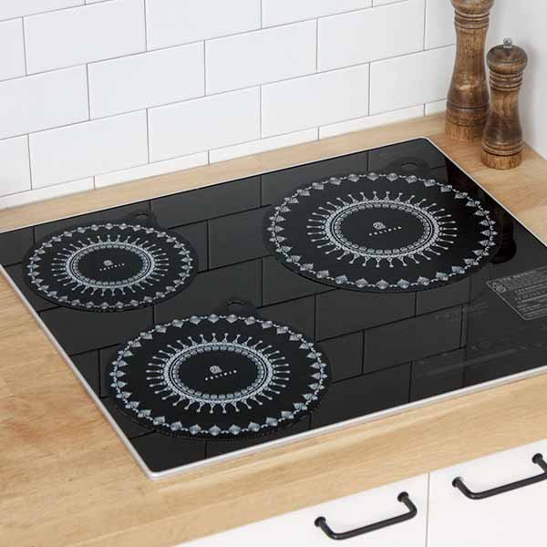 페리피아 인덕션 매트 빠넬 3종구성 중1P대2P 보호 전용 냄비 받침 2구 3구