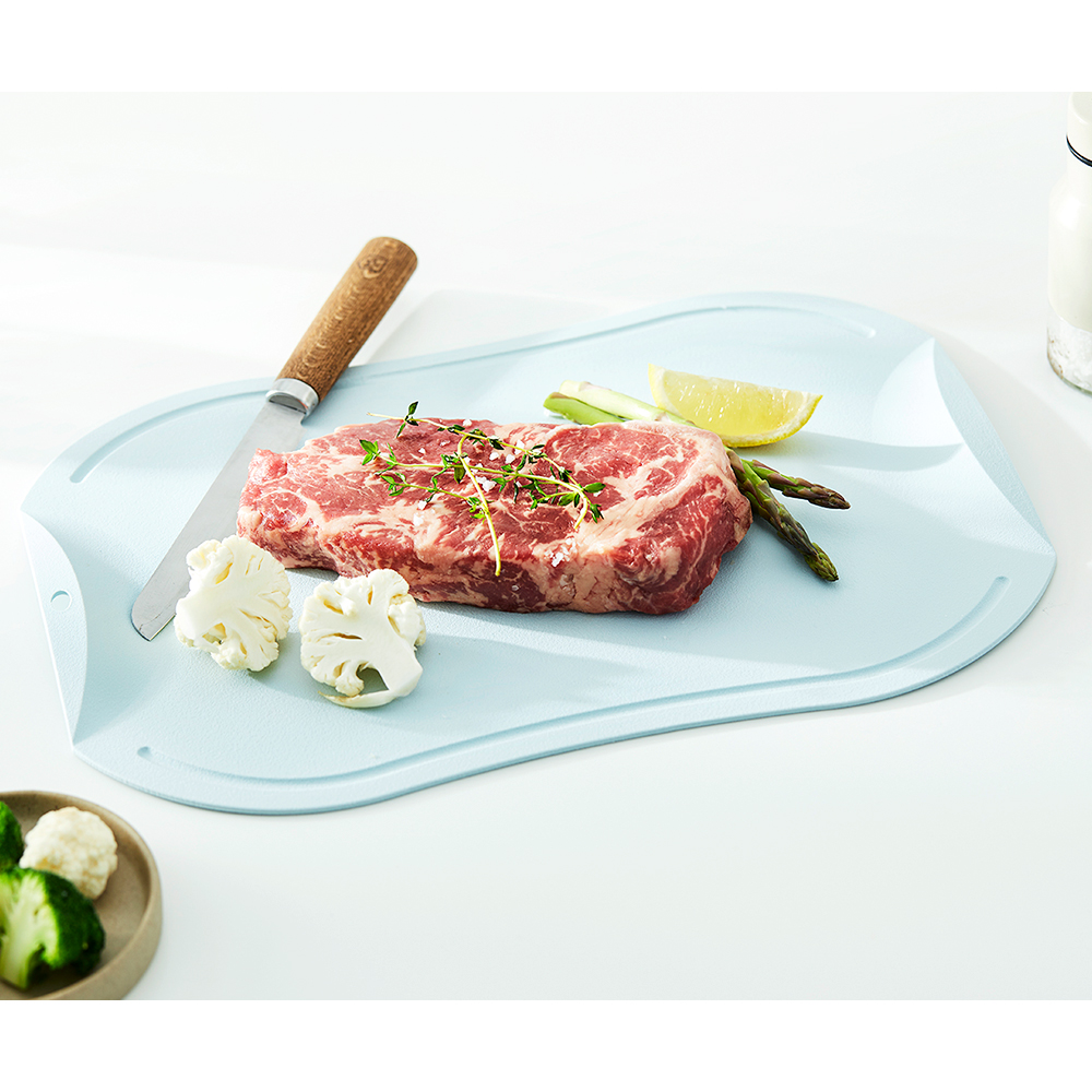 [1+1] 도블레 프리미어 칼집나지 않는 항균도마 중(M)