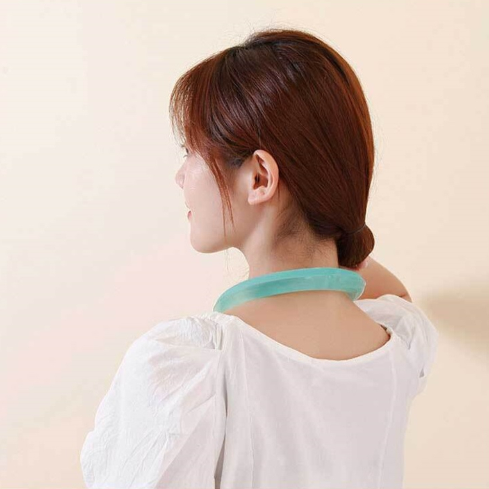 콜드 아이스넥밴드 핑크 민트 쿨링 시원한 아이스 목 얼음 스포츠 스카프 이미지 7