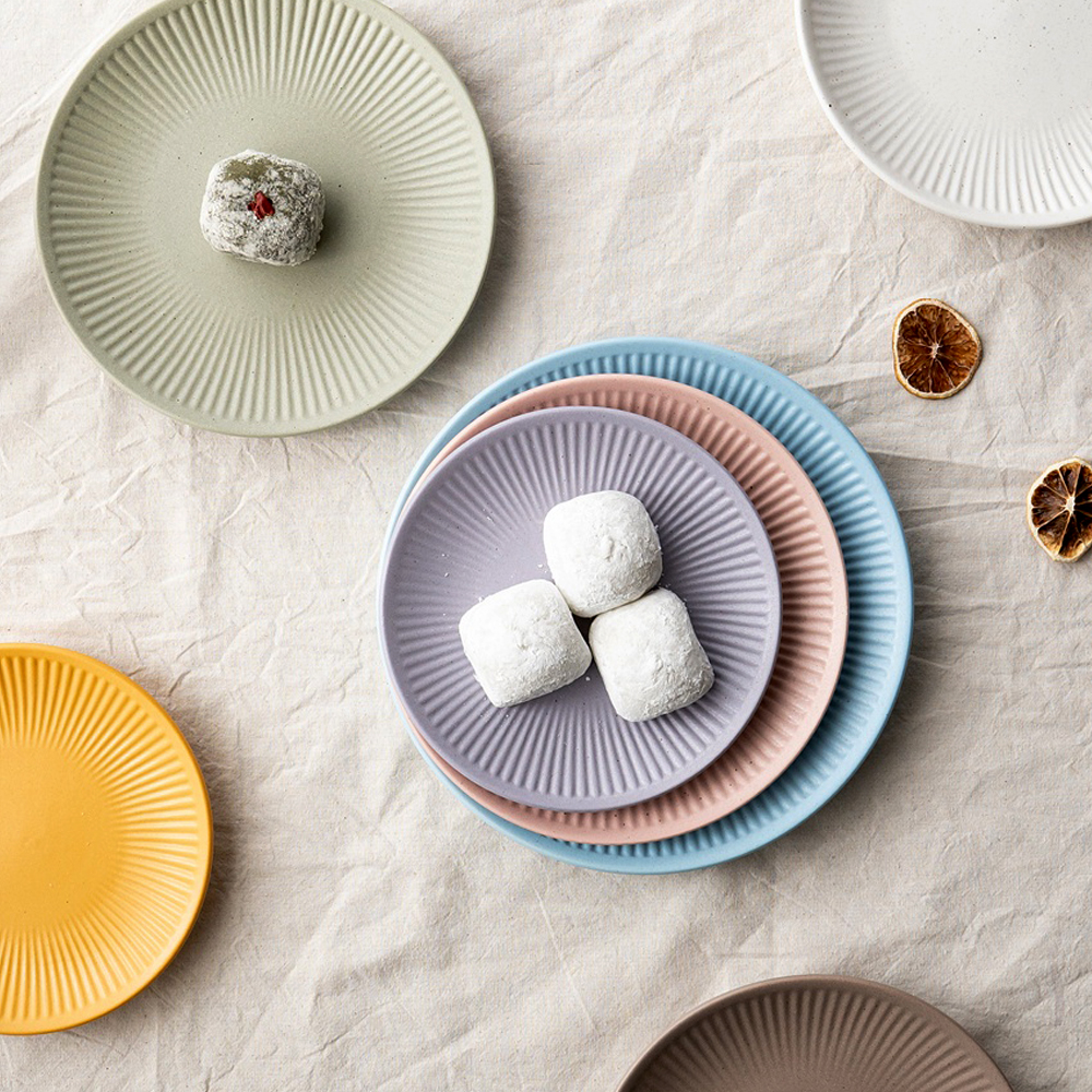 Mano 마카롱 데일리 디저트 접시 앞접시 [공장 직영] 드라마협찬