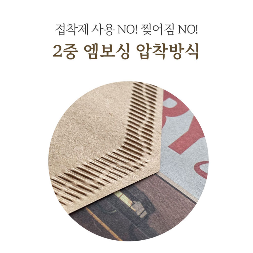 카페드살코 무표백 커피필터 200매 홈카페 핸드드립 커피여과지 - 상세 이미지 5