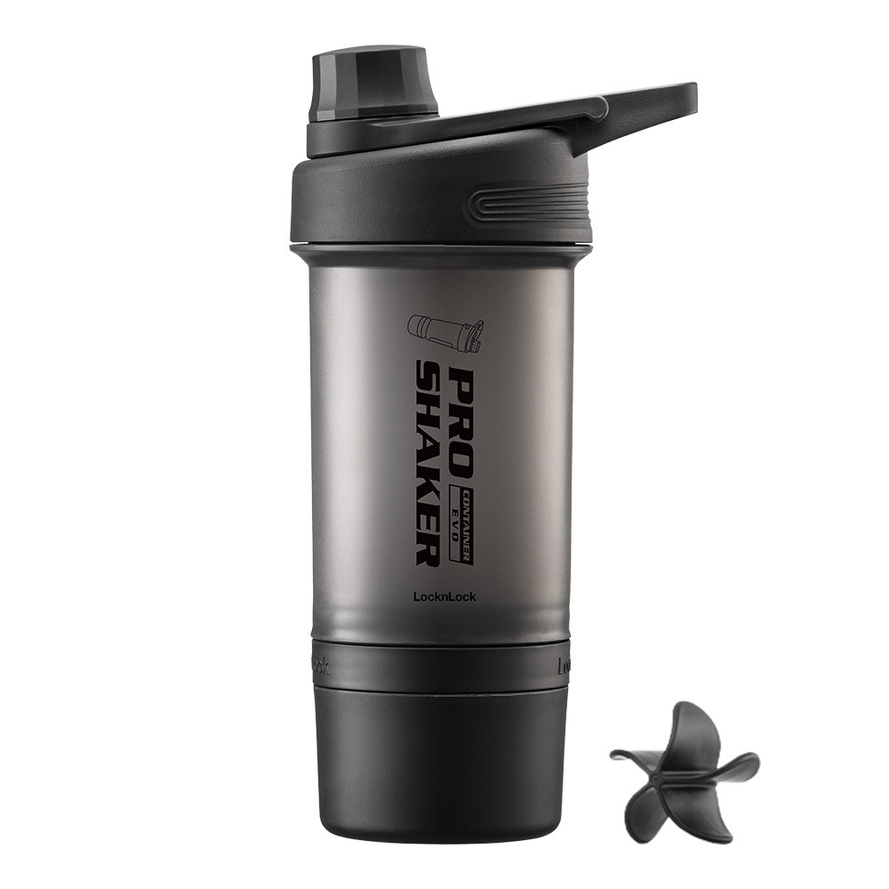 락앤락 프로쉐이커 컨테이너 EVO 블랙 물통 프로틴 쉐이크통 보틀 750ml - 상품 이미지