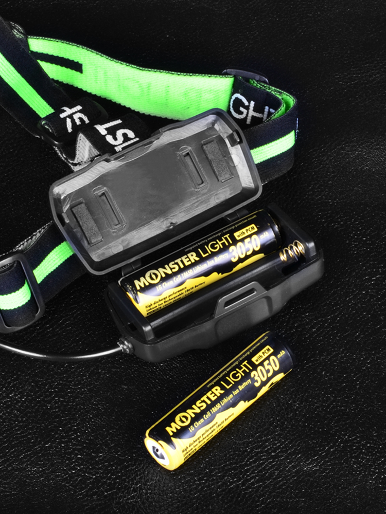 몬스터라이트 LED 줌 헤드랜턴 6800mAh 프리미엄 세트 용량업 충전식 등산 낚시 해루질 써치 라이트 ML2200HL