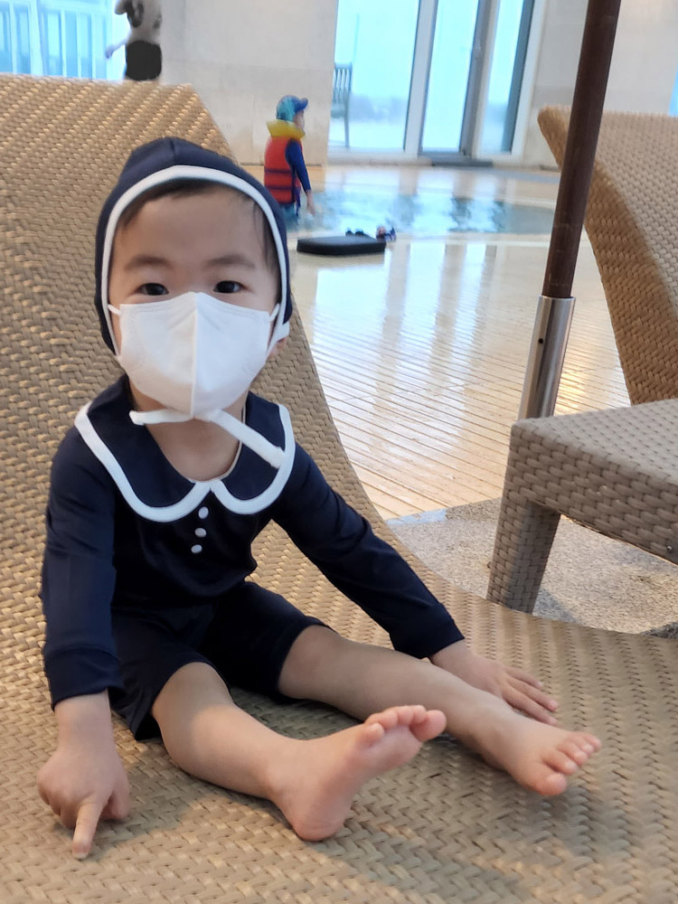 노르디코 아기수영복 남아래쉬가드 돌아기수영복 국내제조 - 상세 이미지 2