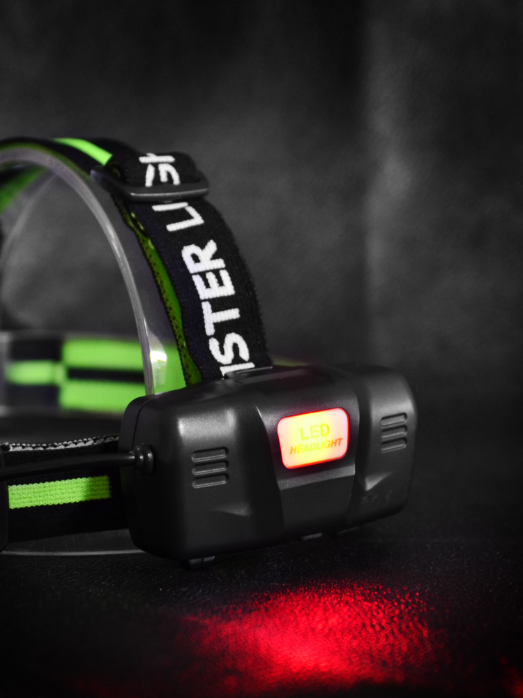 몬스터라이트 LED 줌 헤드랜턴 6800mAh 프리미엄 세트 용량업 충전식 등산 낚시 해루질 써치 라이트 ML2200HL