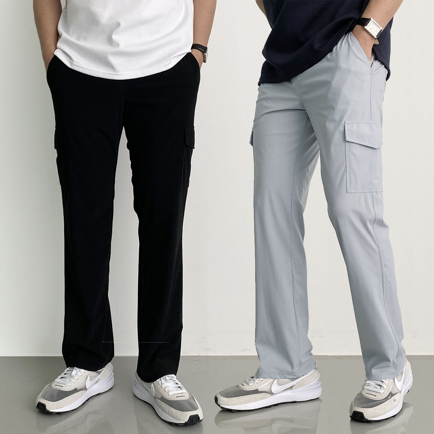 냉장고카고바지 아이스슬랙스 건빵바지 - 상품 이미지