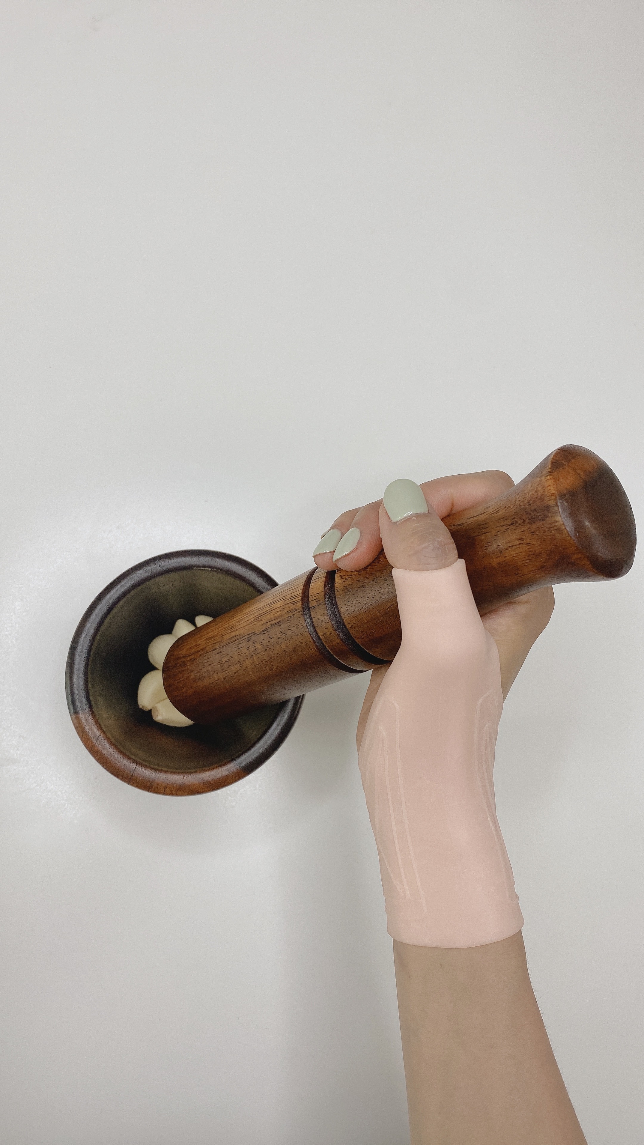 실리콘 손목보호대 방수 얇은 손목보호대 밴드 산모 아대 터널증후군 건초염 엄지 골프 헬스 이미지 2