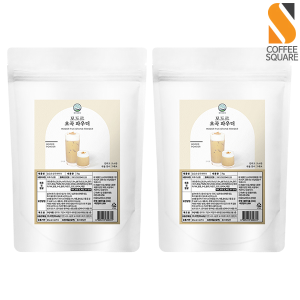 모도르 오곡 파우더 1kg 2개세트 - 상품 이미지