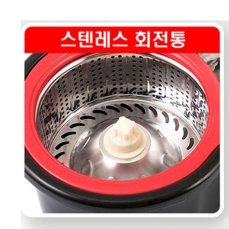 수동 물걸레청소기 동글이청소기 통도리 돌돌이 빙글이 탈수기 - 상세 이미지 5