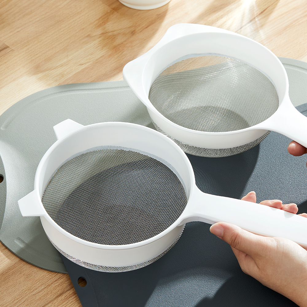 도블레 이유식채망 항균 거름망 채반 체 60mm 초기/토끼 화이트 - 상세 이미지 4