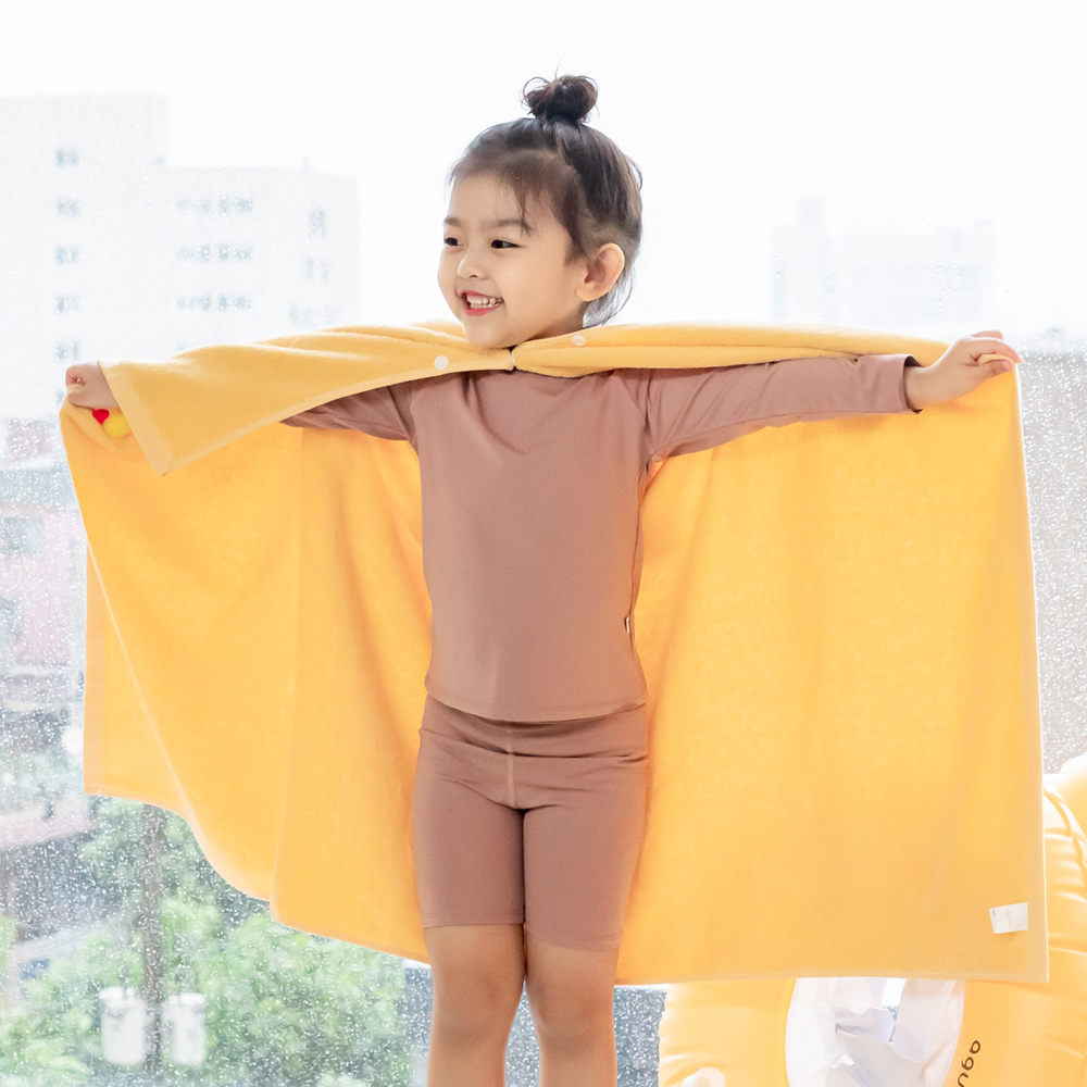 아가드 베베 아기 목욕 가운 유아 샤워 비치 타올