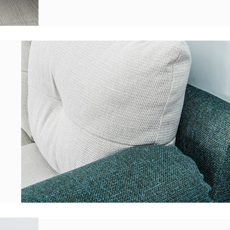 디자인 다이닝 쇼파 3.5인용 쇼파 코너형 소파 기능성 패브릭 소파