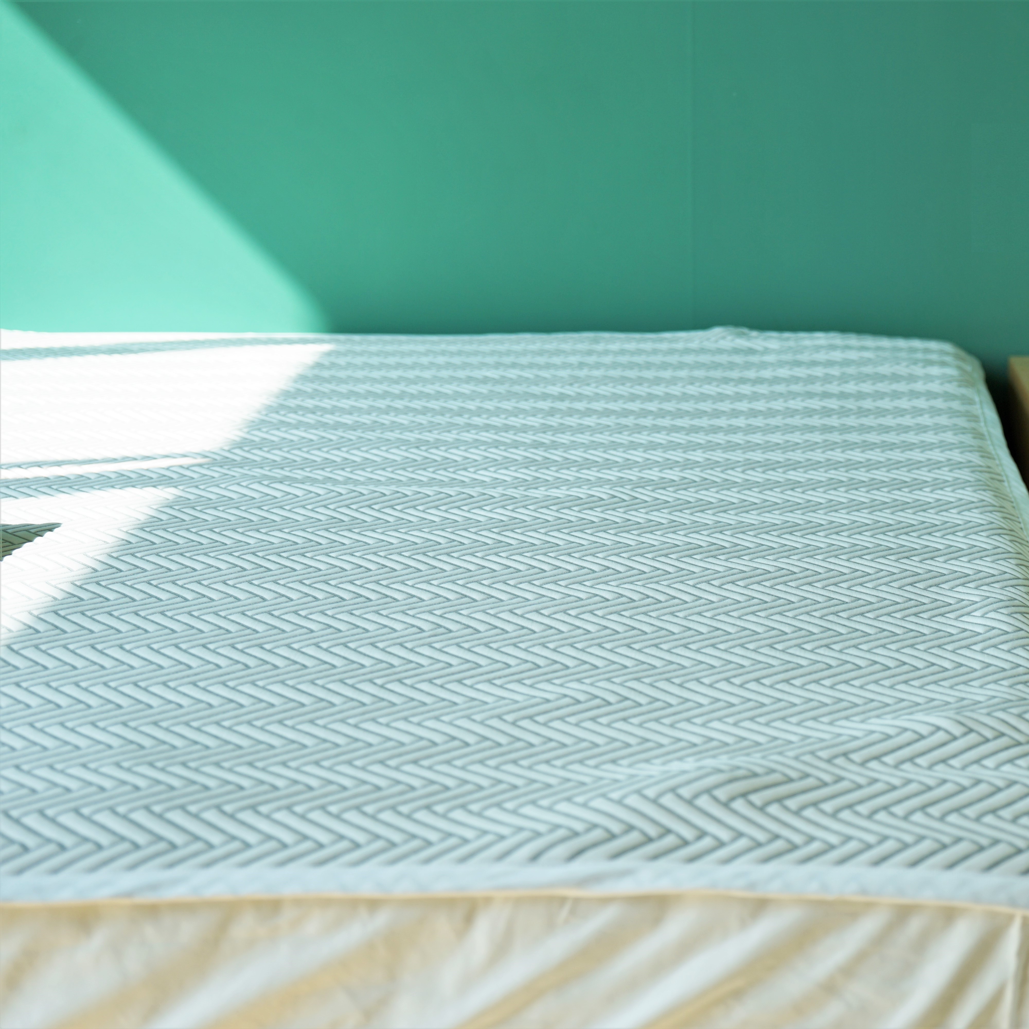 인견보다 시원한 듀라론 냉감패드 ss 공장직영 국산 쿨매트 고정밴드 맞춤제작 여름침대패드