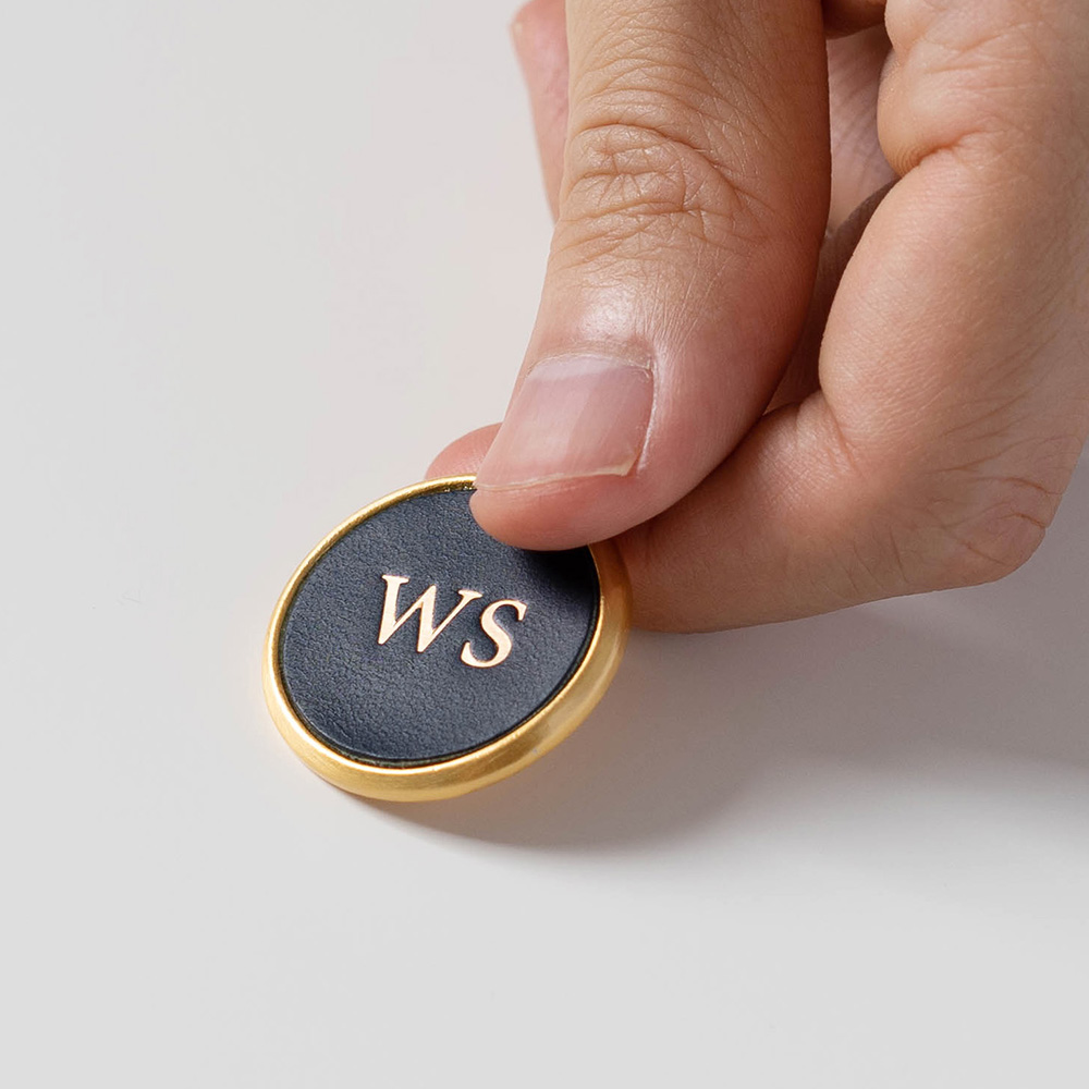 카렌디 골프 볼마커 제작 이니셜 악세사리 선물 마크 원형 - 상세 이미지 5