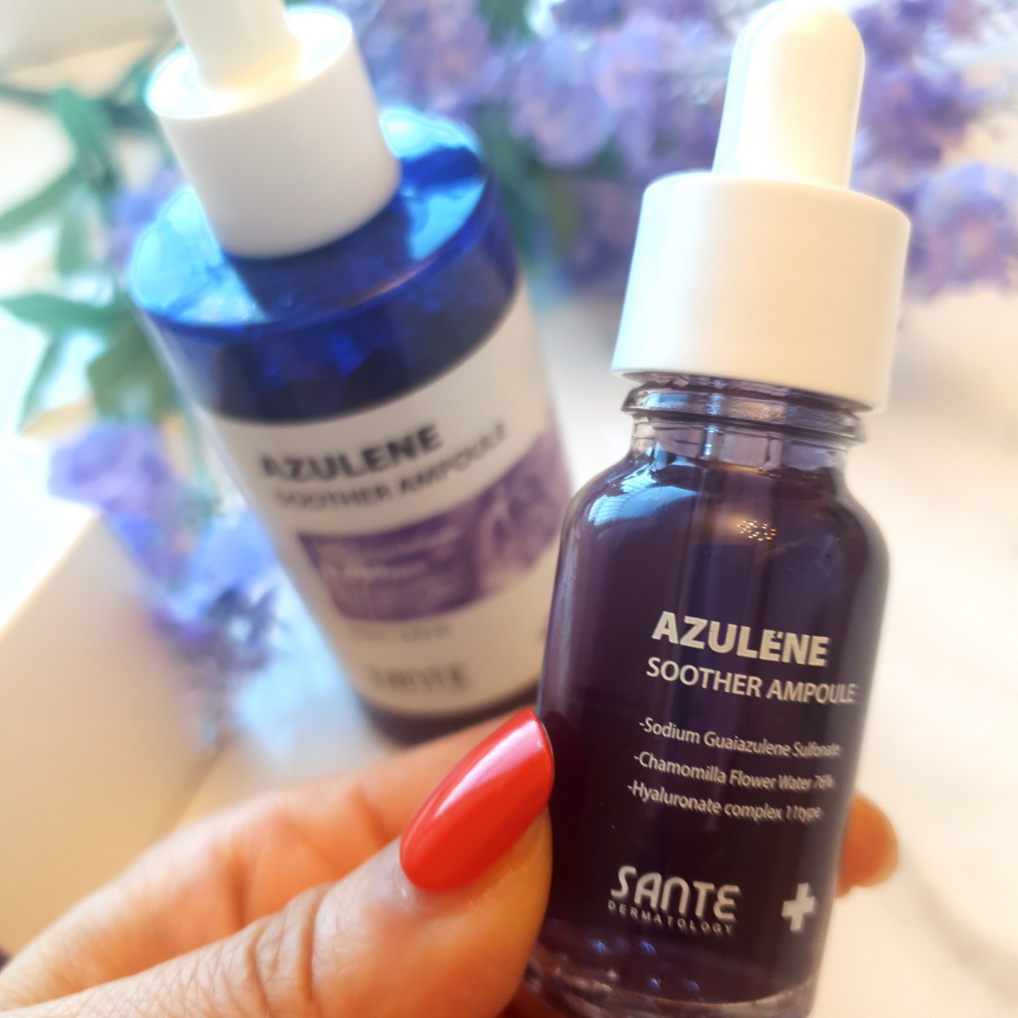 상떼 아줄렌 수더 앰플100ml 트러블 진정앰플 대용량 - 상세 이미지 4