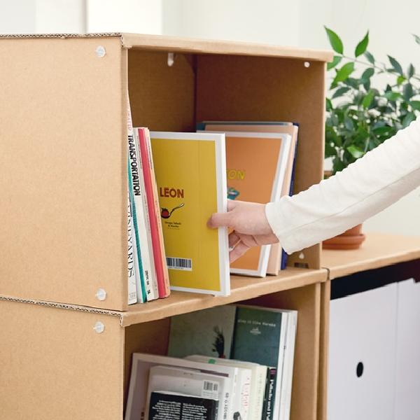 3단 가로34 종이책장 인테리어 책장DIY 만화책장 - 상세 이미지 4