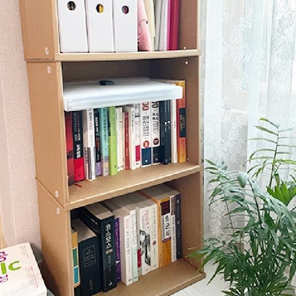 3단 가로34 종이책장 인테리어 책장DIY 만화책장 이미지 6