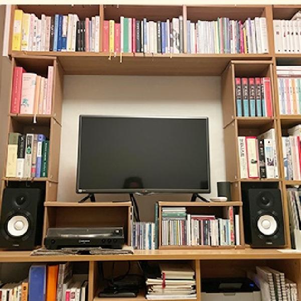 3단 가로34 종이책장 인테리어 책장DIY 만화책장 - 상세 이미지 5