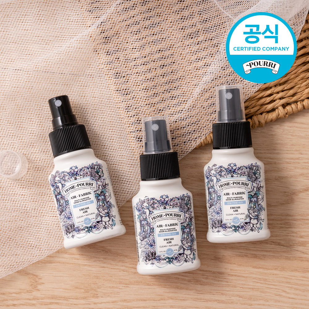 [홈푸리] 집안 공기 탈취제 냄새 제거 거실 룸스프레이 프레쉬에어, 41ml, 3개 - 상세 이미지 3