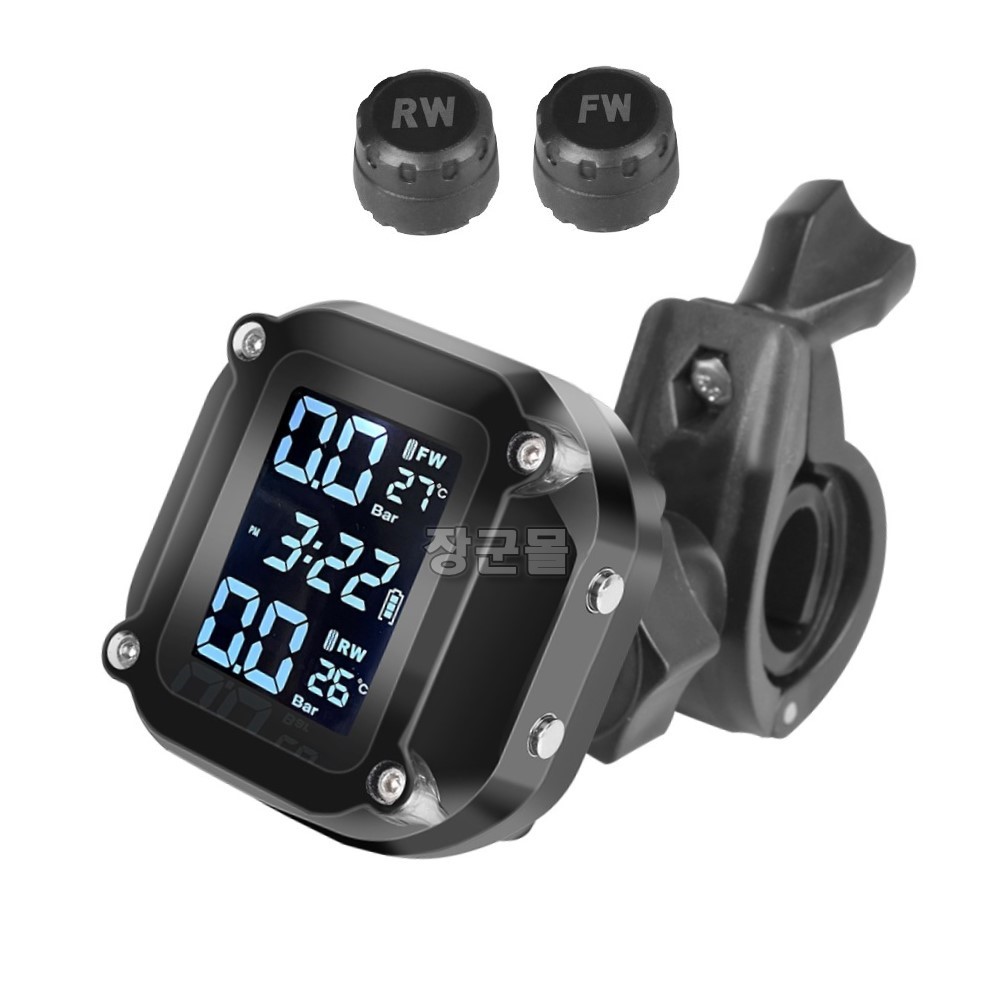 오토바이 TPMS 타이어 공기압 센서 측정 핸들거치대 - 상품 이미지