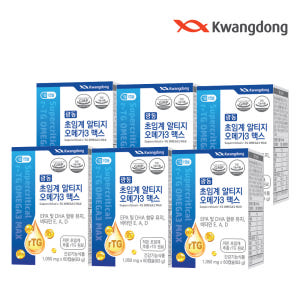 광동 초임계 rTG 알티지 오메가3 맥스 2개월분 60캡슐, 6개 맛있게 먹은 솔직 후기 - 상품 이미지 1