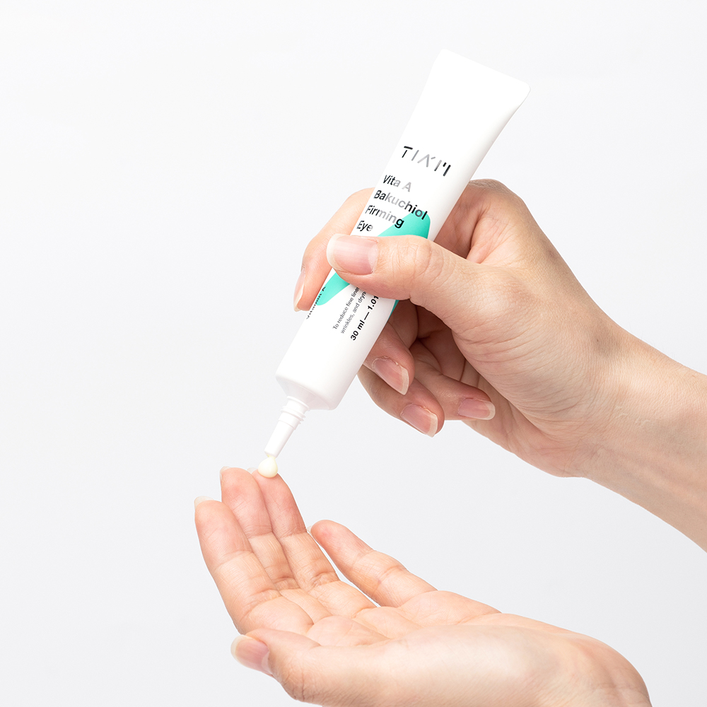 티암 비타민A 바쿠치올 퍼밍 아이크림 30ml / 눈가주름 목주름 팔자주름 탄력 자극없는 효과좋은 아이크림 이미지 7